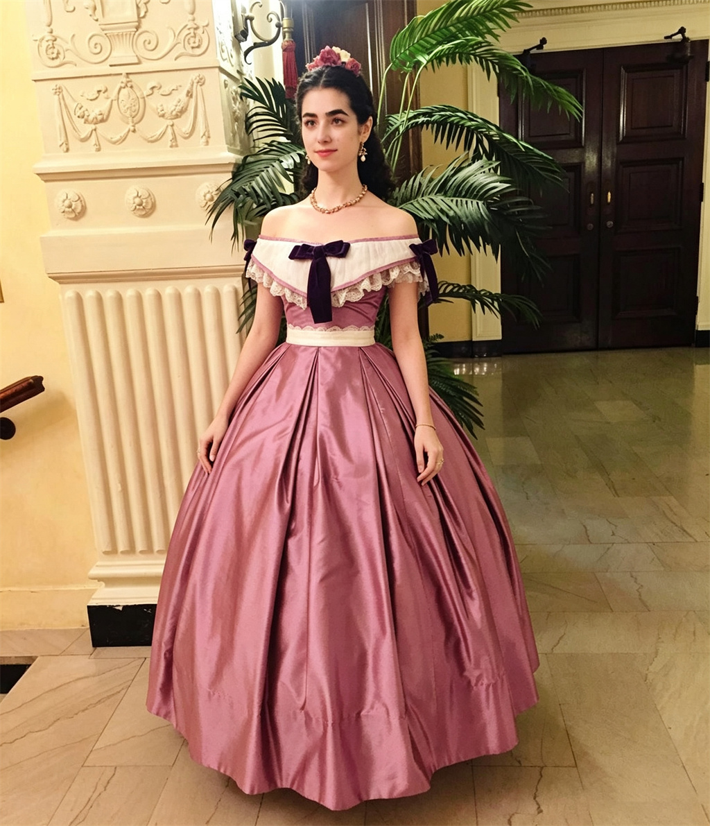 فستان سهرة كلاسيكي على الطراز  - مراجعة Evening Gown وسعره