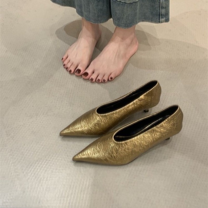 2025 خريف جديد ركاب الرياح كعب - مراجعة Womens Heels وسعره