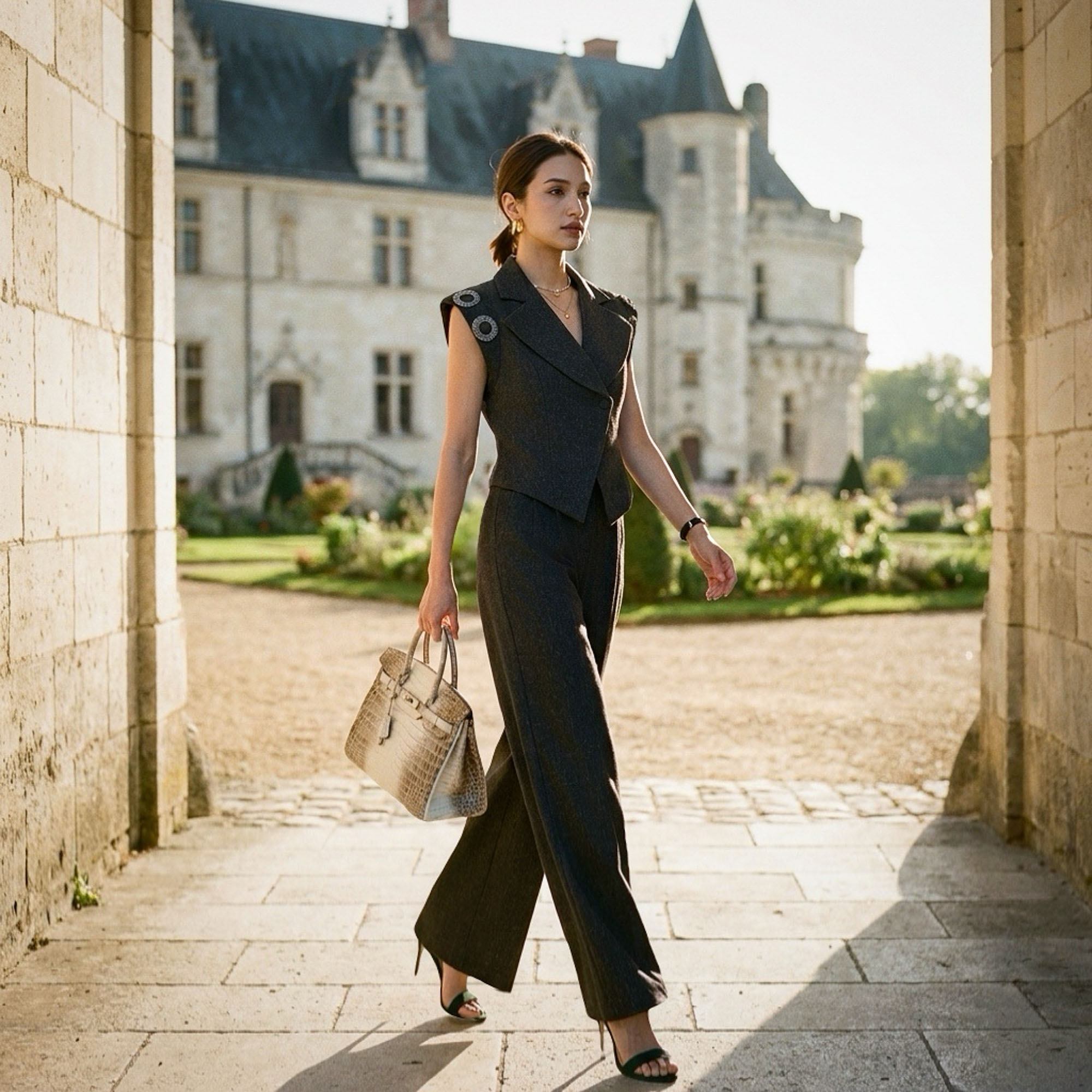 طقم بدلة أنيقة مع سترة وست 202 - مراجعة Womens Blazer وسعره