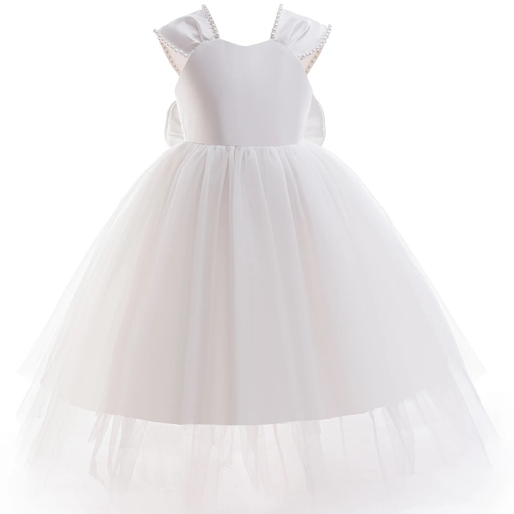 فستان أبيض رسمي أنيق للفتيات،  - مراجعة Evening Gown وسعره