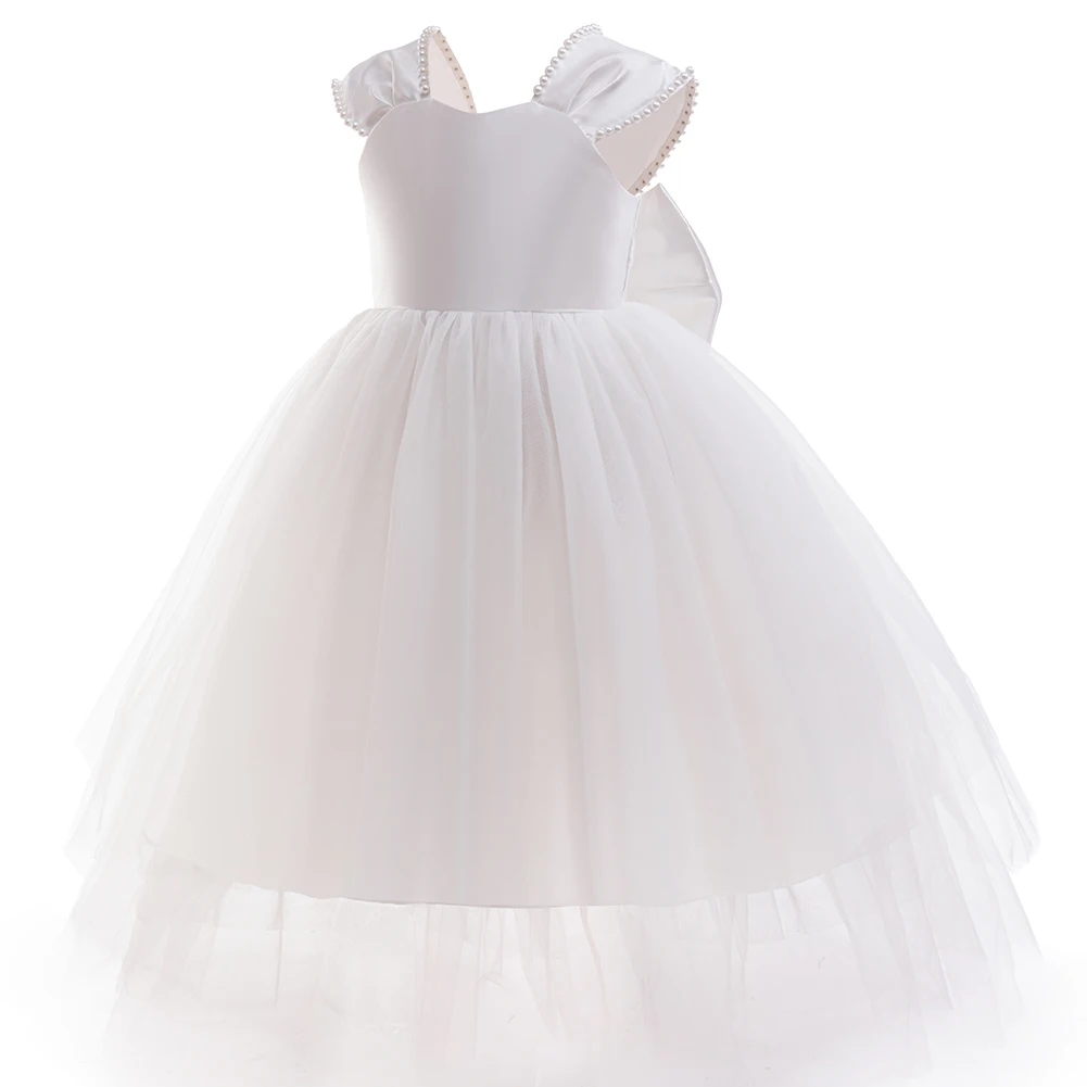 فستان أبيض رسمي أنيق للفتيات،  - مراجعة Evening Gown وسعره