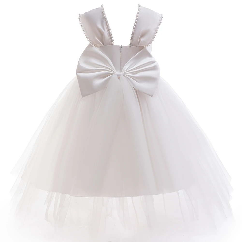 فستان أبيض رسمي أنيق للفتيات،  - مراجعة Evening Gown وسعره