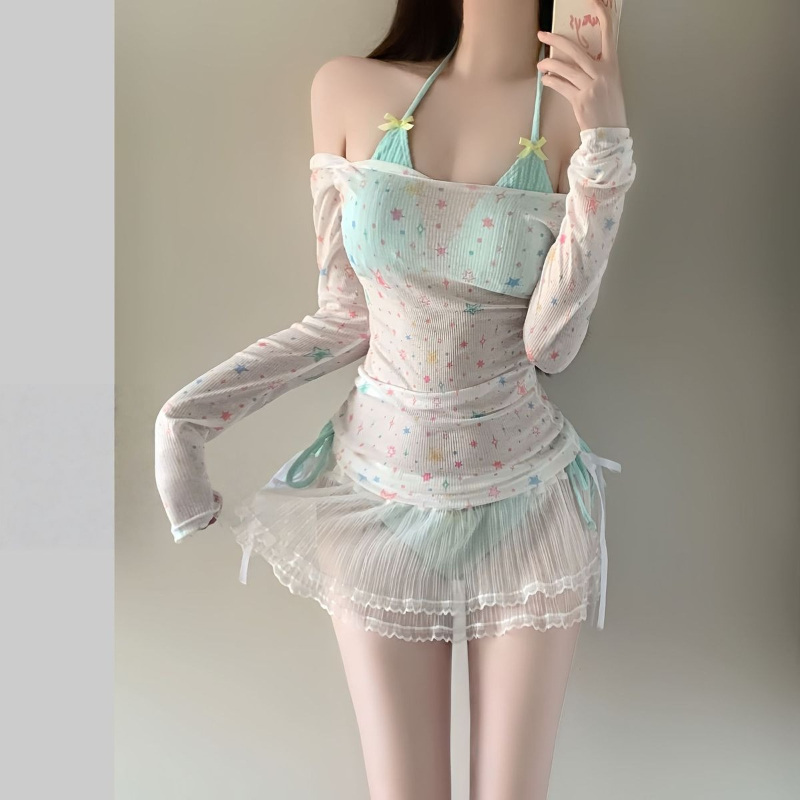 طقم بيكيني نسائي صيفي 2026 بأك - مراجعة Womens Suit وسعره