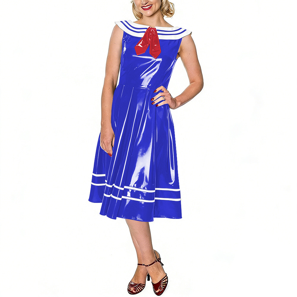 فستان بحار كلاسيكي للنساء من ا - مراجعة Midi Dress وسعره